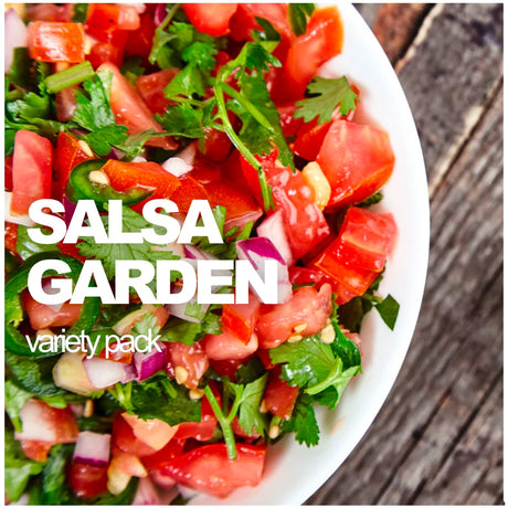 All-in-One Salsa Garden Variety Pack - SeedsNow.com