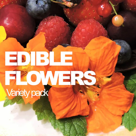 *NEW!* All-in-One Edible Flowers Variety Pack - SeedsNow.com